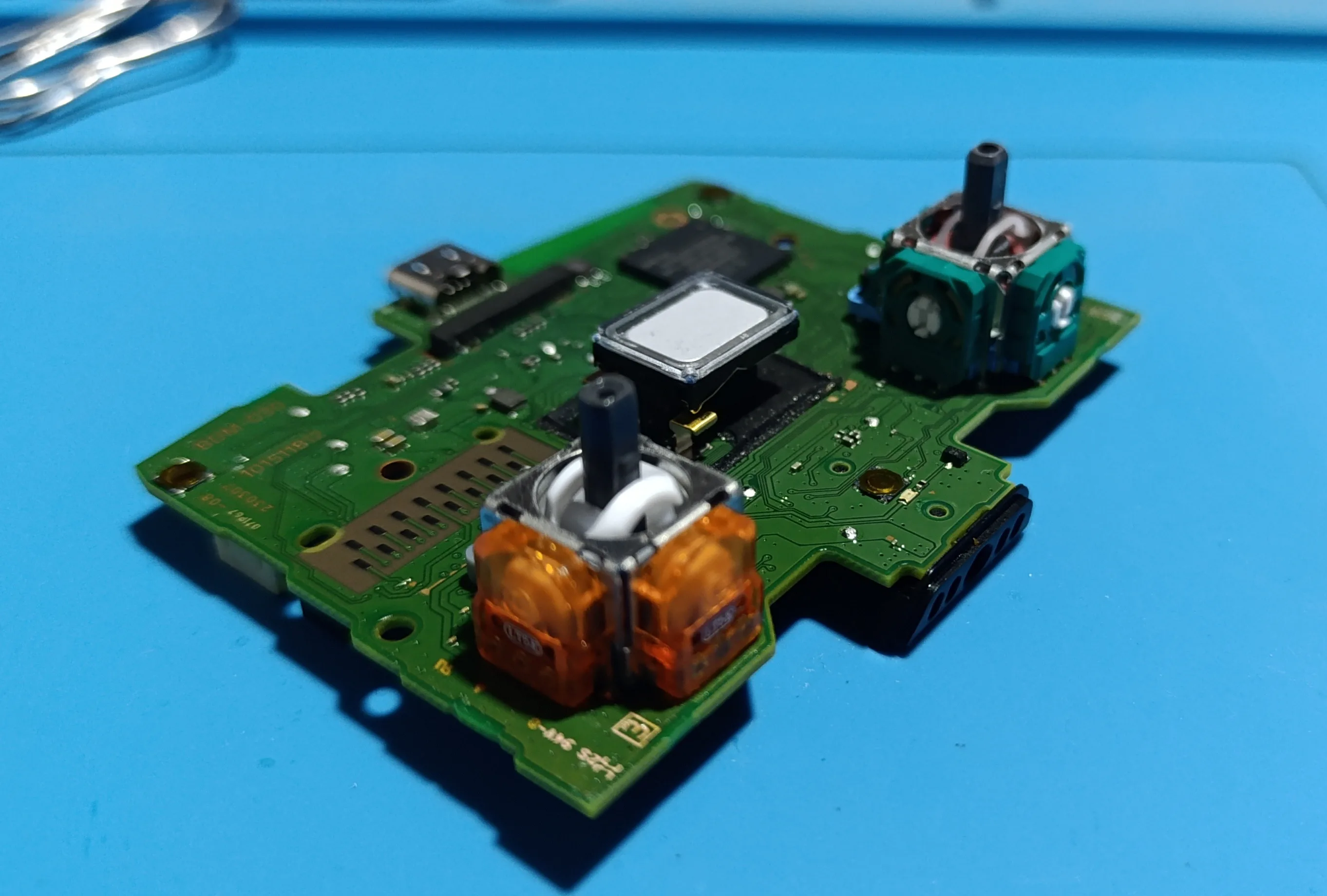 Joystick PS5 después reparación