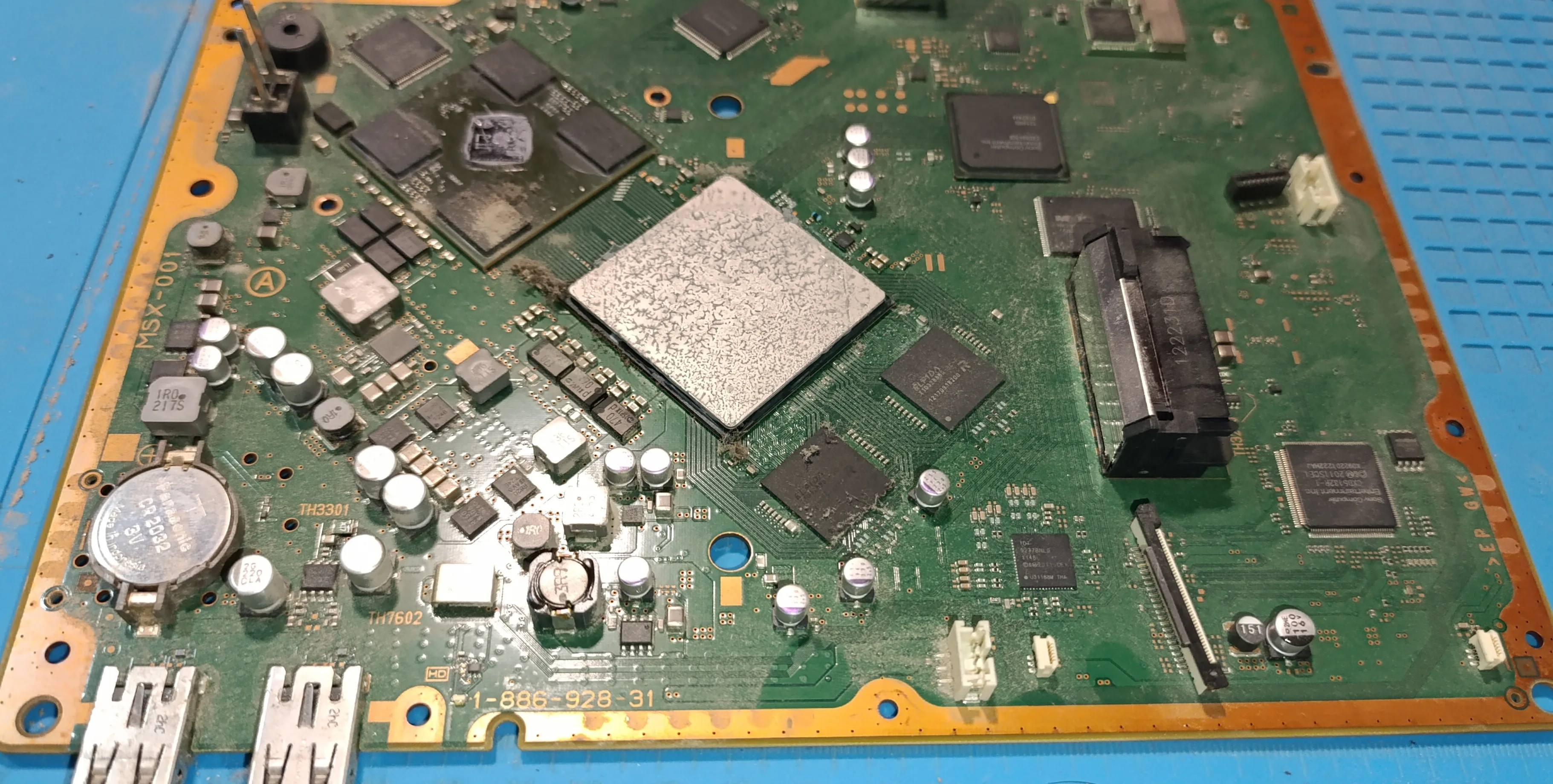 PS3 antes limpieza